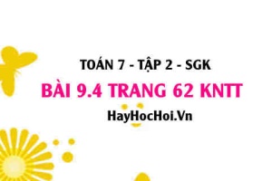 Bài 9.4 trang 62 Toán 7 Tập 2 Kết nối tri thức: So sánh quãng đường đến trường